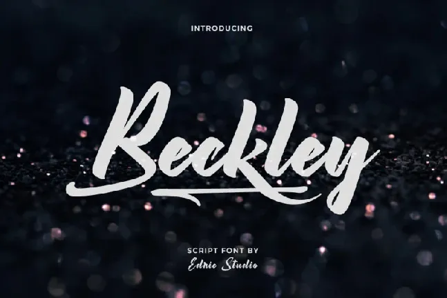 Beckley font