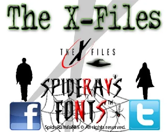 The X-Files font