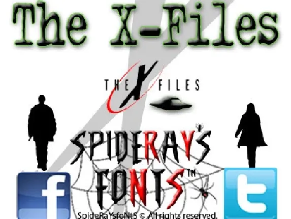 The X-Files font