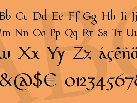 Pfeffer MediÃ¦val font