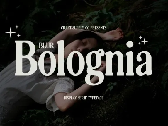 Bolognia Blur font