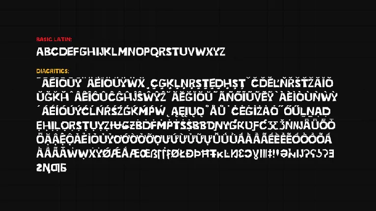 Zero Cool font