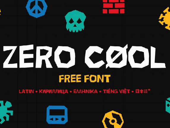 Zero Cool font