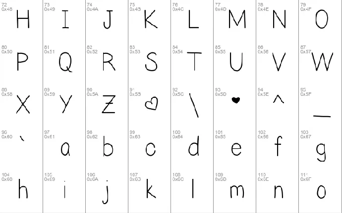 Lilian font