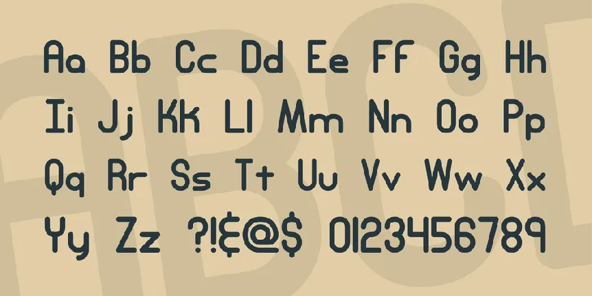 Entangled font