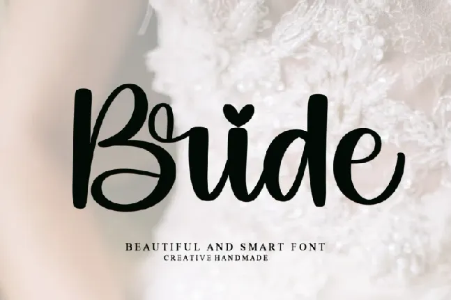 Bride Typeface font