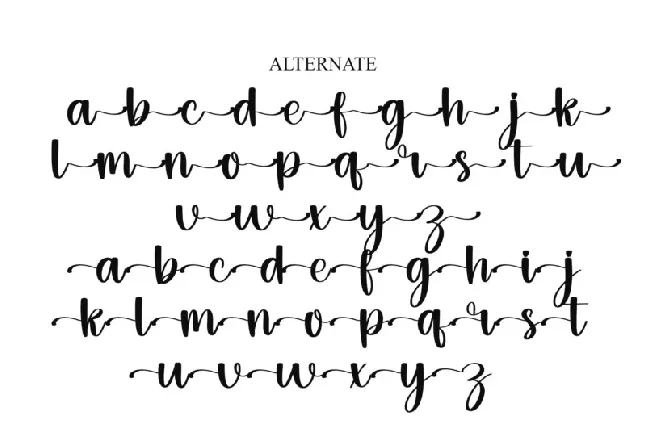 Bride Typeface font