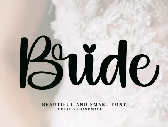 Bride Typeface font