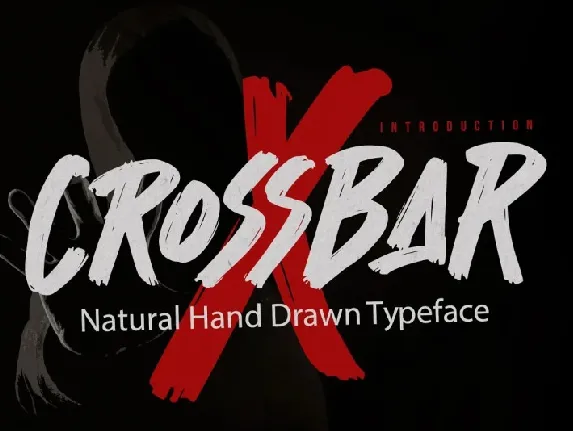 Crossbar font