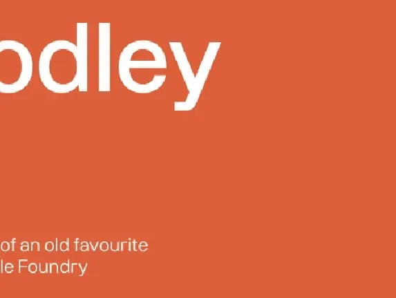 Rodley Family font