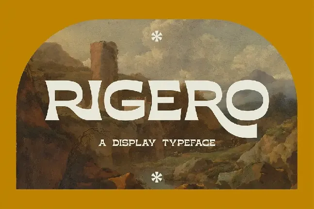 Rigero font