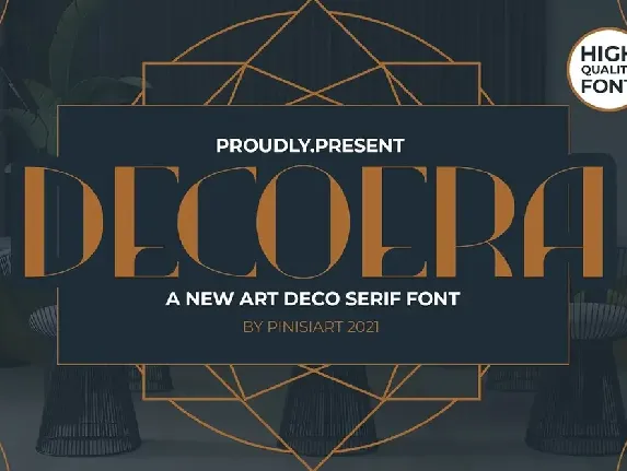 DECOERA Display font