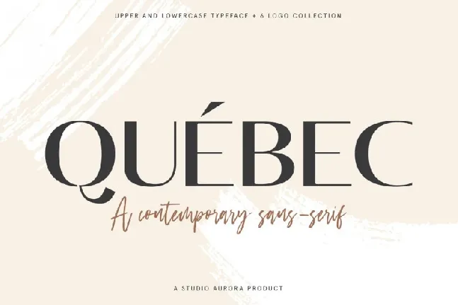 Quebec Sans Serif font