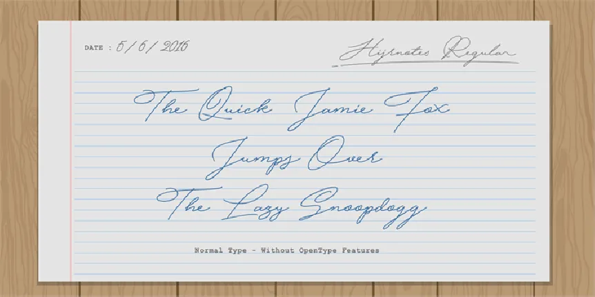 Hijrnotes font