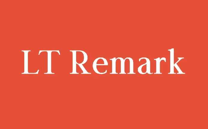 LT Remark font