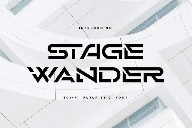 Stage Wander font