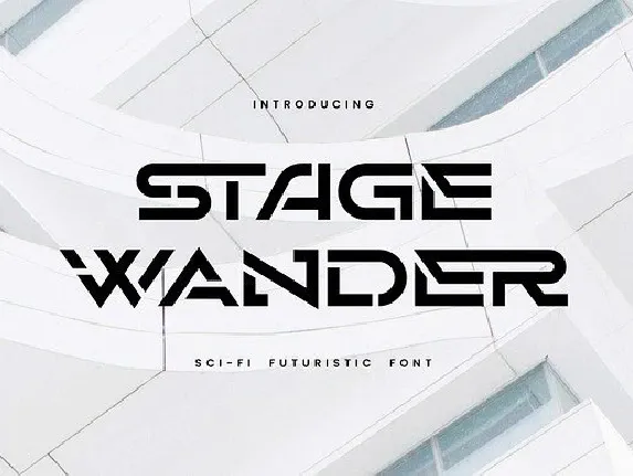 Stage Wander font