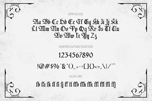 Bettackerll font