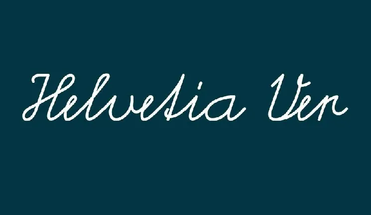 Helvetia font