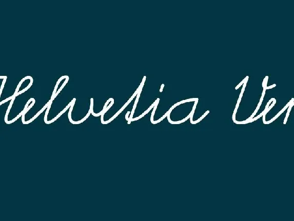 Helvetia font