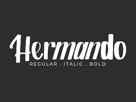 Hermando Demo font