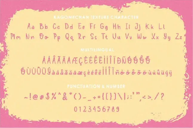 Kagomechan Display font