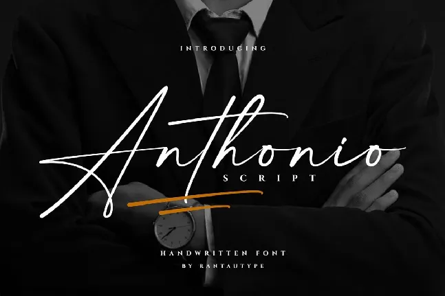 Anthonio font