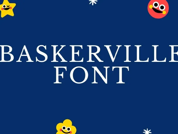 Baskerville font