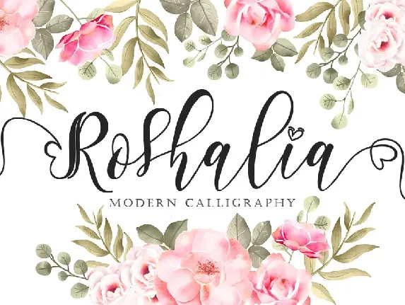 Roshalia font