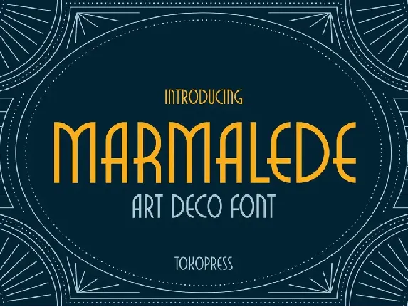 Marmalede font