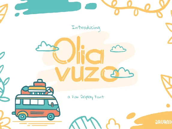 Olia Vuzo font