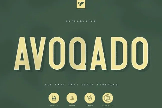 Avoqado – Sans Serif font