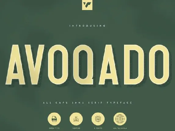 Avoqado – Sans Serif font