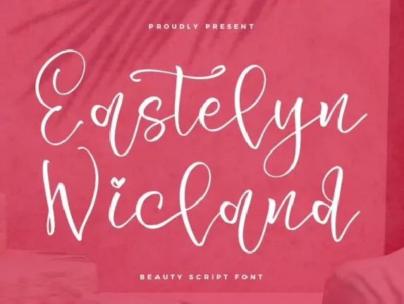 Eastelyn Wicland font