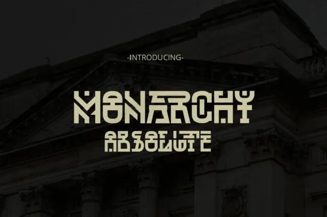 Monarchy Absolute font