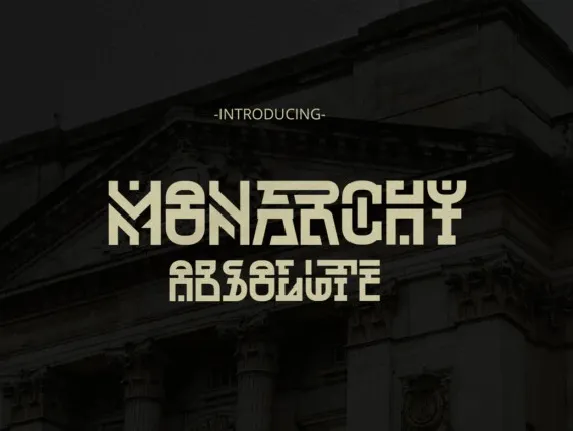 Monarchy Absolute font