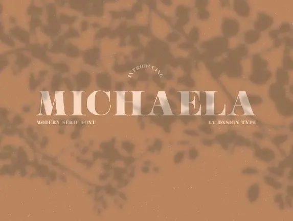 Michaela font