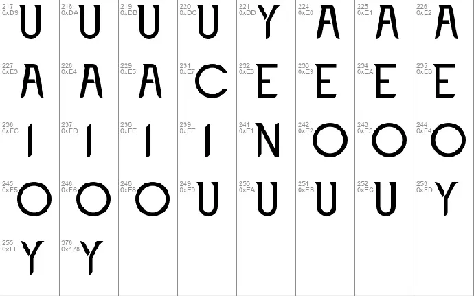 Jabbing Demo font