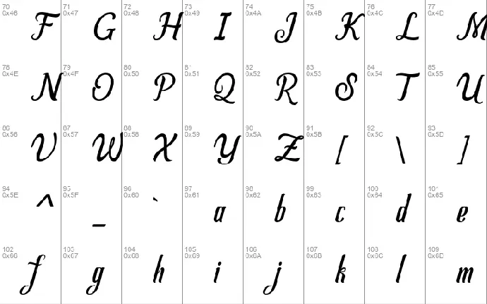 Allema font