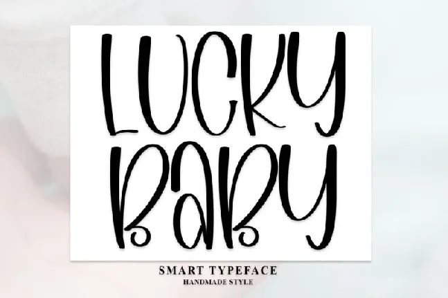 Lucky Baby font