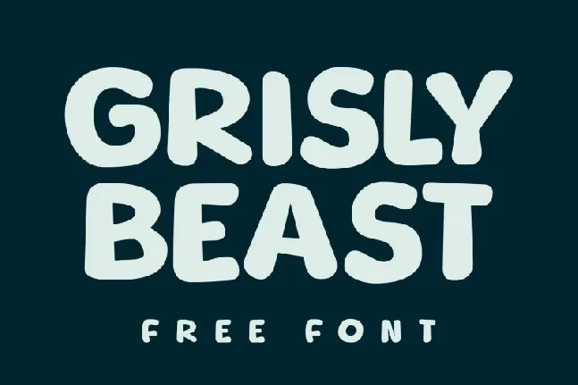 Grisly Beast font