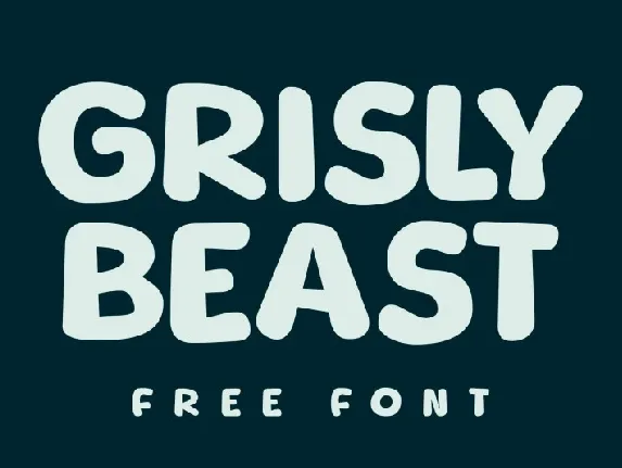 Grisly Beast font