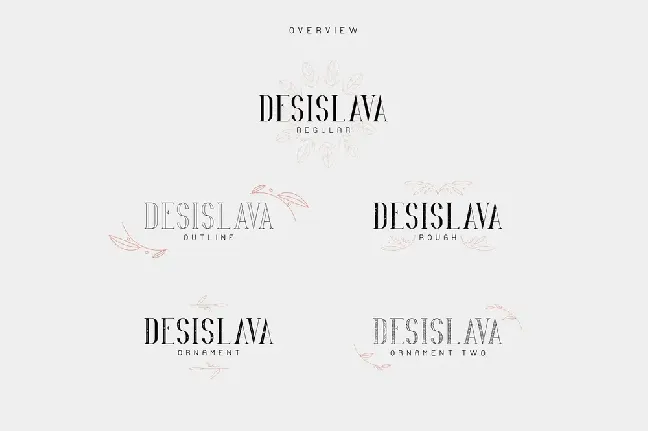 Desislava font