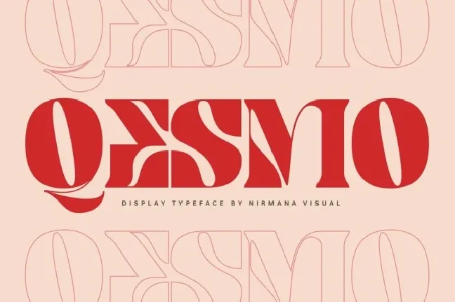 Retro Qesmo font