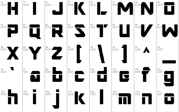 Ar Destine font