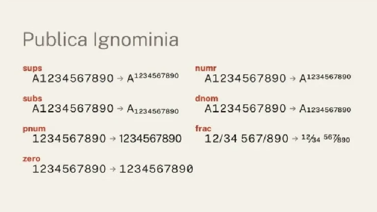 Publica Ignominia Family font