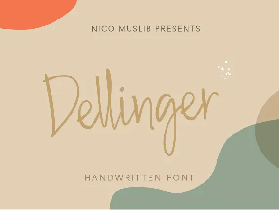 Dellinger font