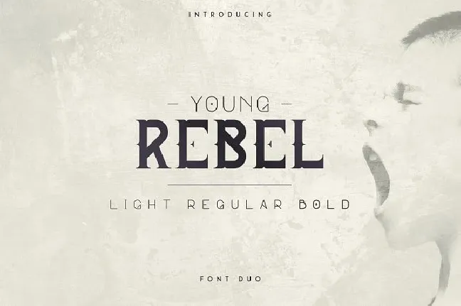 Young Rebel Duo font