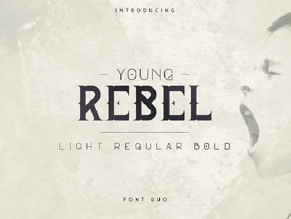 Young Rebel Duo font