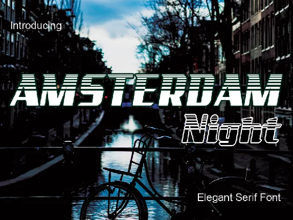 Amsterdam Night font